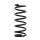 Suspension Spring set rear axle Ø 132 mm KYB for e.g. FORD SCORPIO