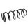 Suspension Spring Set coil spring Ø 178 mm KYB IAM-Expertise for TOYOTA LAND