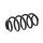 Suspension Spring set rear axle Ø 115 mm KYB for BMW 2 Series and others