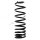 Suspension Spring set rear axle Ø 135 mm KYB for e.g. FORD TOURNEO
