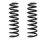 Suspension Spring set rear axle Ø 102 mm KYB for e.g. KIA SPORTAGE