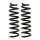 Suspension Spring set rear axle coil spring Ø 103 mm KYB for e.g. MB C-KLASSE