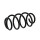 Suspension Spring set rear axle coil spring Ø 127 mm KYB for MB GLA CLASS