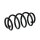 Suspension Spring set rear axle coil spring Ø 127 mm KYB for MB GLA CLASS