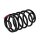 Suspension Spring set rear axle coil spring Ø 161 mm KYB for e.g. MB CITAN