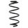Suspension Spring set rear axle coil spring Ø 107 mm KYB for MINI