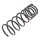 Suspension Spring set rear axle Ø 110 mm KYB for e.g. DAIHATSU CHARADE