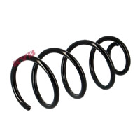 Suspension Spring set rear axle coil spring Ø 133 mm KYB for NISSAN NOTE