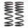 Suspension Spring set rear axle coil spring Ø 109 mm KYB for e.g. FORD ORION