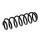 Suspension Spring set rear axle coil spring Ø 100 mm KYB for e.g. AUDI A3