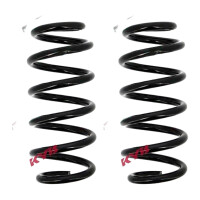 Suspension Spring set rear axle coil spring Ø 128...