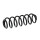Suspension Spring set rear axle coil spring Ø 112 mm KYB for e.g. VW PASSAT