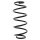 Suspension Spring set rear axle Ø 150 mm KYB for e.g. RENAULT KANGOO