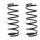 Suspension Spring set rear axle Ø 172 mm KYB for HYUNDAI GALLOPER II