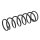 Suspension Spring set rear axle Ø 105 mm KYB for e.g. MITSUBISHI COLT