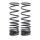 Suspension Spring set rear axle Ø 134 mm KYB for e.g. ISUZU TROOPER