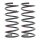 Suspension Spring set rear axle coil spring Ø 148 mm KYB for DAEWOO LEGANZA