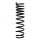 Suspension Spring set rear axle coil spring Ø 113 mm KYB for HONDA ACCORD