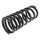 Suspension Spring set rear axle Ø 146 mm KYB for e.g. KIA CARNIVAL