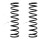 Suspension Spring set rear axle coil spring Ø 104 mm KYB for e.g. LADA SAMARA
