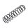 Suspension Spring set rear axle coil spring Ø 102 mm KYB for MAZDA MX-5