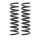 Suspension Spring set rear axle coil spring Ø 102 mm KYB for MB E-KLASSE