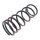 Suspension Spring set rear axle coil spring Ø 174 mm KYB for NISSAN PATROL