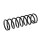 Suspension Spring set rear axle coil spring Ø 132 mm KYB for NISSAN TERRANO