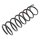 Suspension Spring set rear axle coil spring Ø 112 mm KYB for TOYOTA MR2