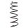 Suspension Spring set rear axle coil spring KYB for e.g. FORD MONDEO