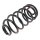 Suspension Spring set rear axle coil spring Ø 140 mm KYB for e.g. OPEL ASTRA