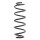 Suspension Spring set rear axle coil spring KYB suitable for e.g. AUDI A5