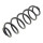 Suspension Spring set rear axle coil spring KYB suitable for e.g. AUDI A5