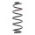 Suspension Spring set rear axle coil spring KYB suitable for e.g. AUDI A4