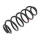 Suspension Spring set rear axle coil spring KYB suitable for e.g. AUDI A5
