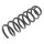 Suspension Spring set rear axle coil spring KYB fits CITROËN C5