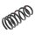 Suspension Spring set rear axle coil spring KYB suitable for HONDA CIVIC