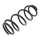 Suspension Spring set rear axle coil spring KYB IAM-Expertise for MAZDA 6