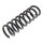 Suspension Spring set rear axle coil spring KYB for MERCEDES-BENZ E-KLASSE