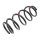 Suspension Spring set rear axle coil spring KYB IAM-Expertise for MAZDA 6