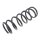 Suspension Spring set rear axle coil spring KYB for NISSAN PATHFINDER