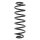 Suspension Spring set rear axle coil spring KYB for e.g. SKODA SUPERB