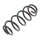Suspension Spring set rear axle coil spring KYB for e.g. SUZUKI SX4