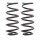 Suspension Spring set rear axle coil spring KYB for TOYOTA AVENSIS