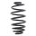 Suspension Spring set rear axle coil spring KYB for e.g. OPEL MERIVA
