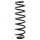 Suspension Spring set rear axle coil spring KYB suitable for SKODA YETI