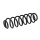 Suspension Spring set rear axle coil spring KYB suitable for SKODA YETI