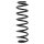 Suspension Spring set rear axle coil spring KYB for e.g. VW TOURAN