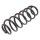 Suspension Spring set rear axle coil spring KYB IAM-Expertise for VW PASSAT