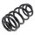 Suspension Spring set rear axle coil spring KYB for CHEVROLET ORLANDO